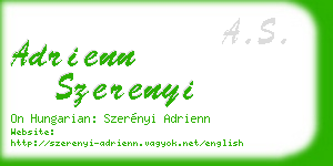 adrienn szerenyi business card